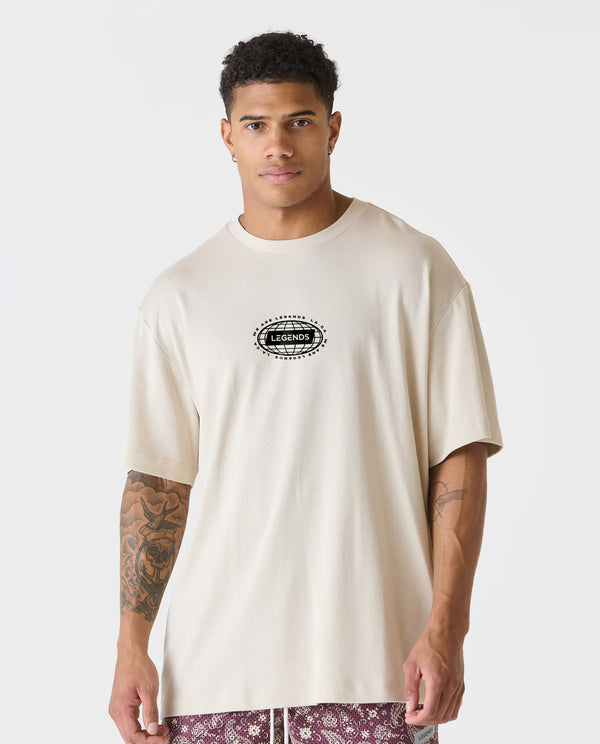 Fairfax Oversized Graphic Tee Dune Underdog