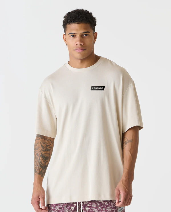 Fairfax Oversized Graphic Tee Dune Motivation