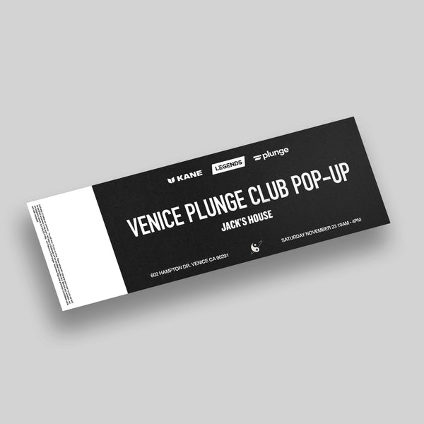 Venice Plunge Club Pop-Up