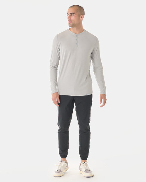 Aire LS Henley Heather Gray