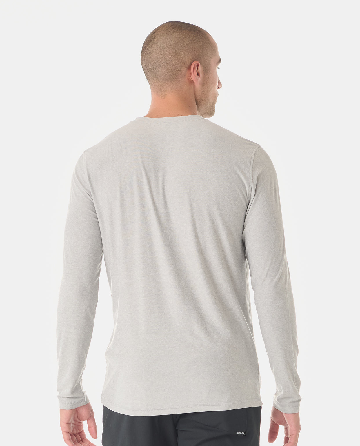 Aire LS Henley Heather Gray