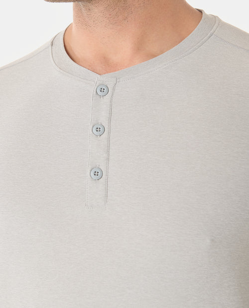 Aire LS Henley Heather Gray