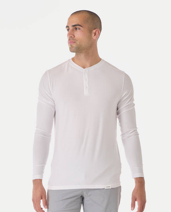 Aire LS Henley White