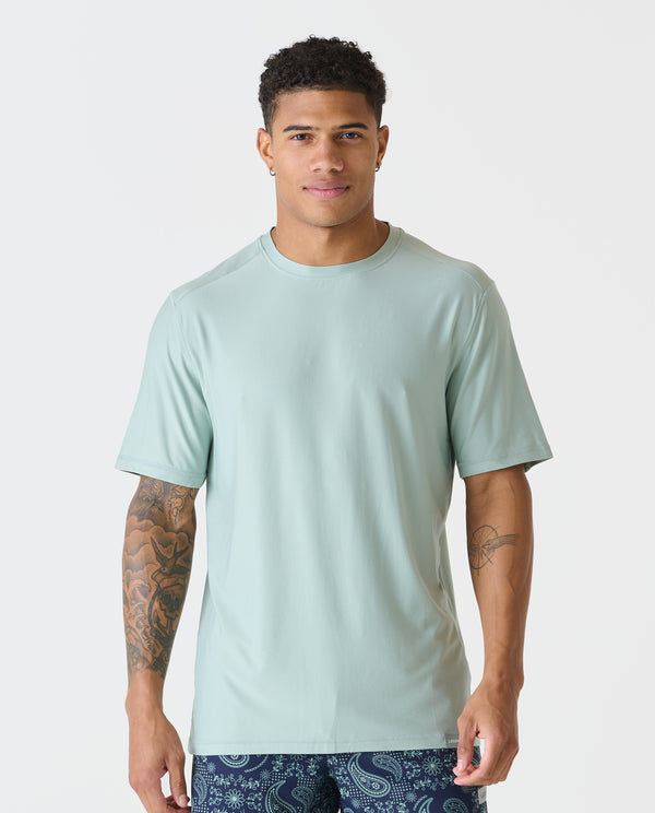 Reel Legends Mens Reel-Tec Lure Bait Short Sleeve T-Shirt Small Blue