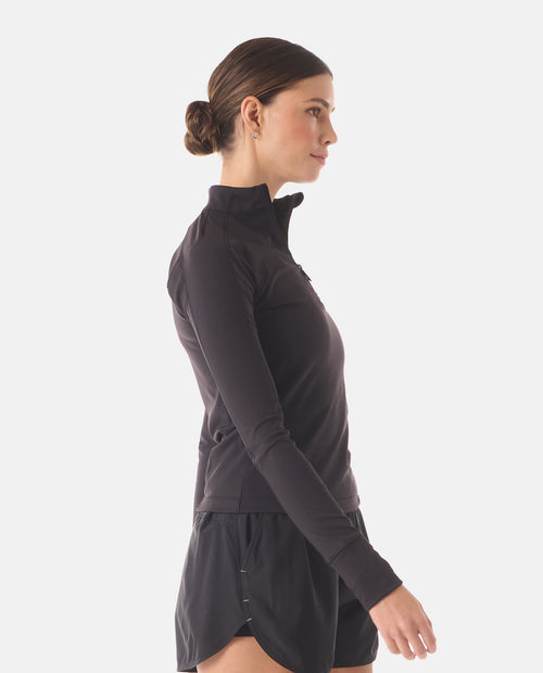 Colbey Quarter Zip Onyx