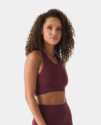 Elle Cropped Tank Fig