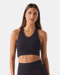 Elle Cropped Tank Onyx