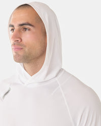 Enzo Hooded LS White