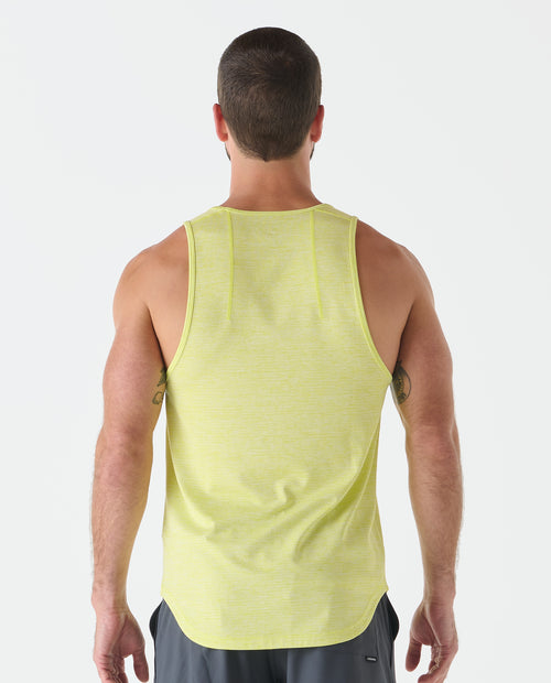 Enzo Tank Arctic Lime Heather