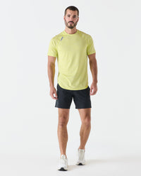 Enzo Tee Arctic Lime Heather