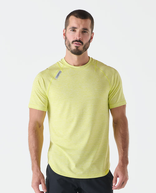 Enzo Tee Arctic Lime Heather