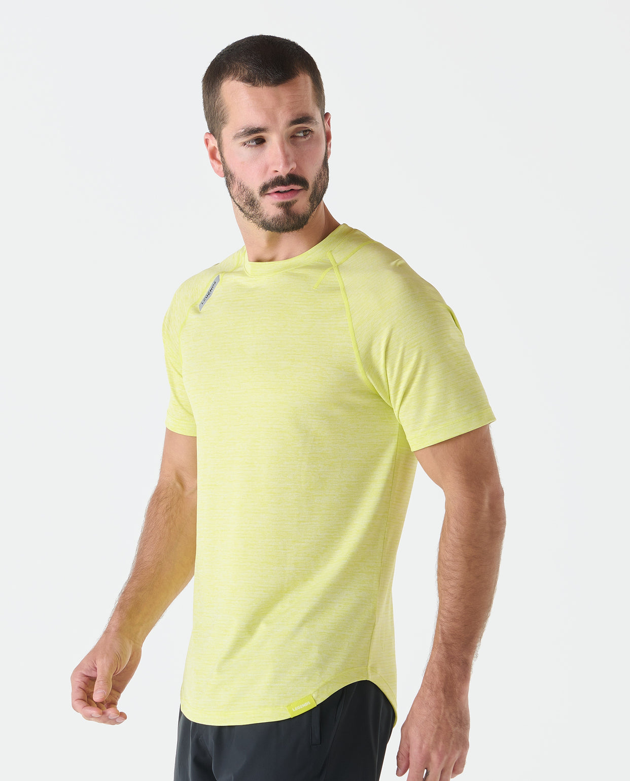 Enzo Tee Arctic Lime Heather