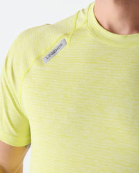 Enzo Tee Arctic Lime Heather