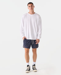 Fairfax Oversized LS Tee White