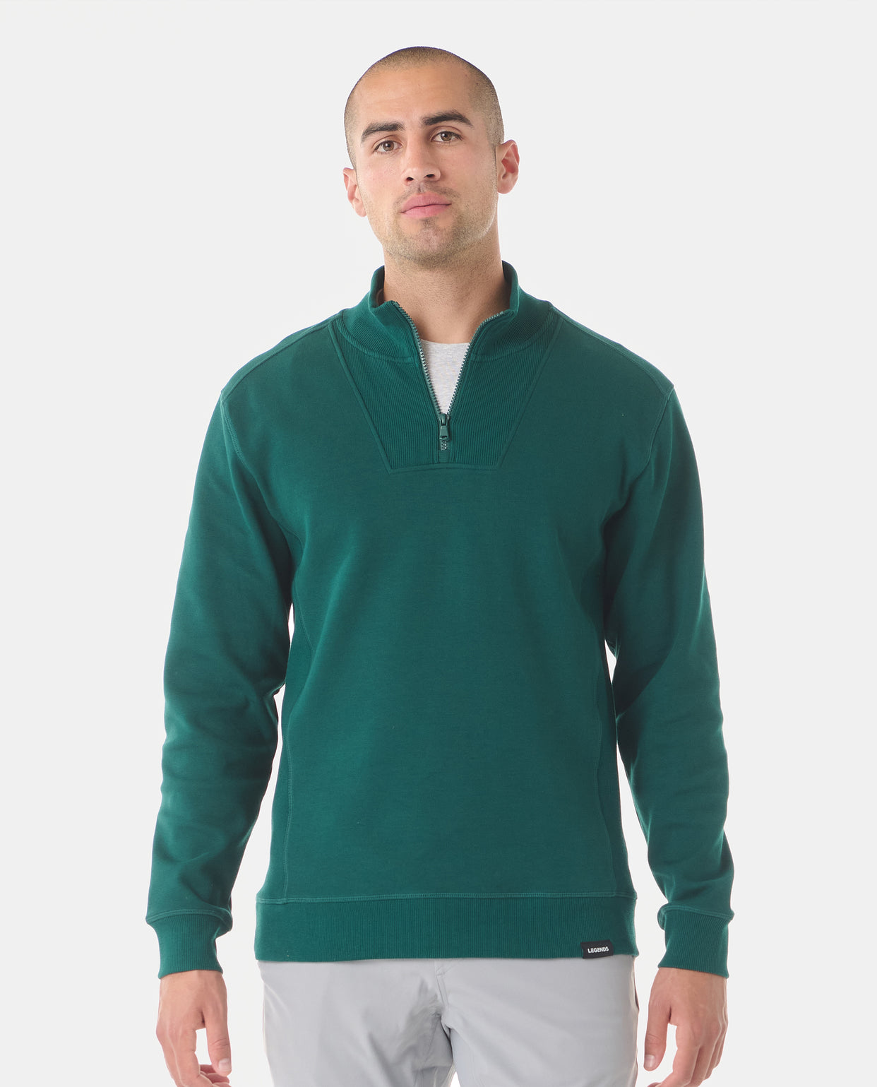 Highland Quarter Zip Cedar