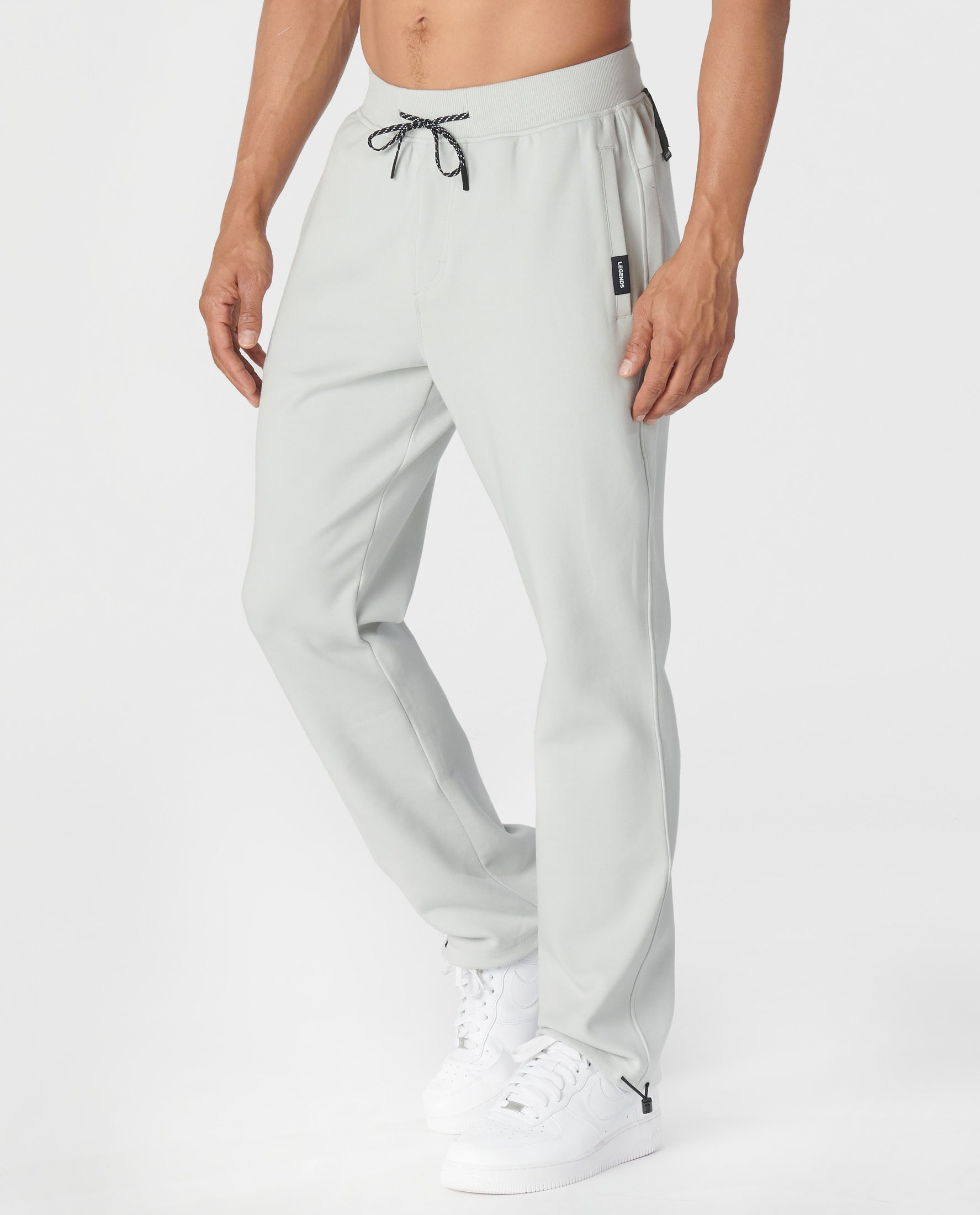 White on sale sweat pant