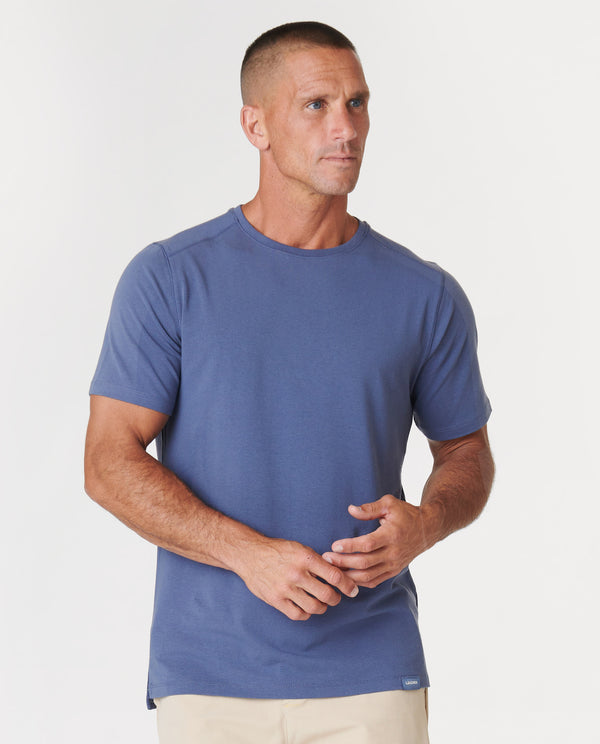 Reel Legends Mens Florida Nature Short Sleeve T-Shirt - Light Gray - Medium