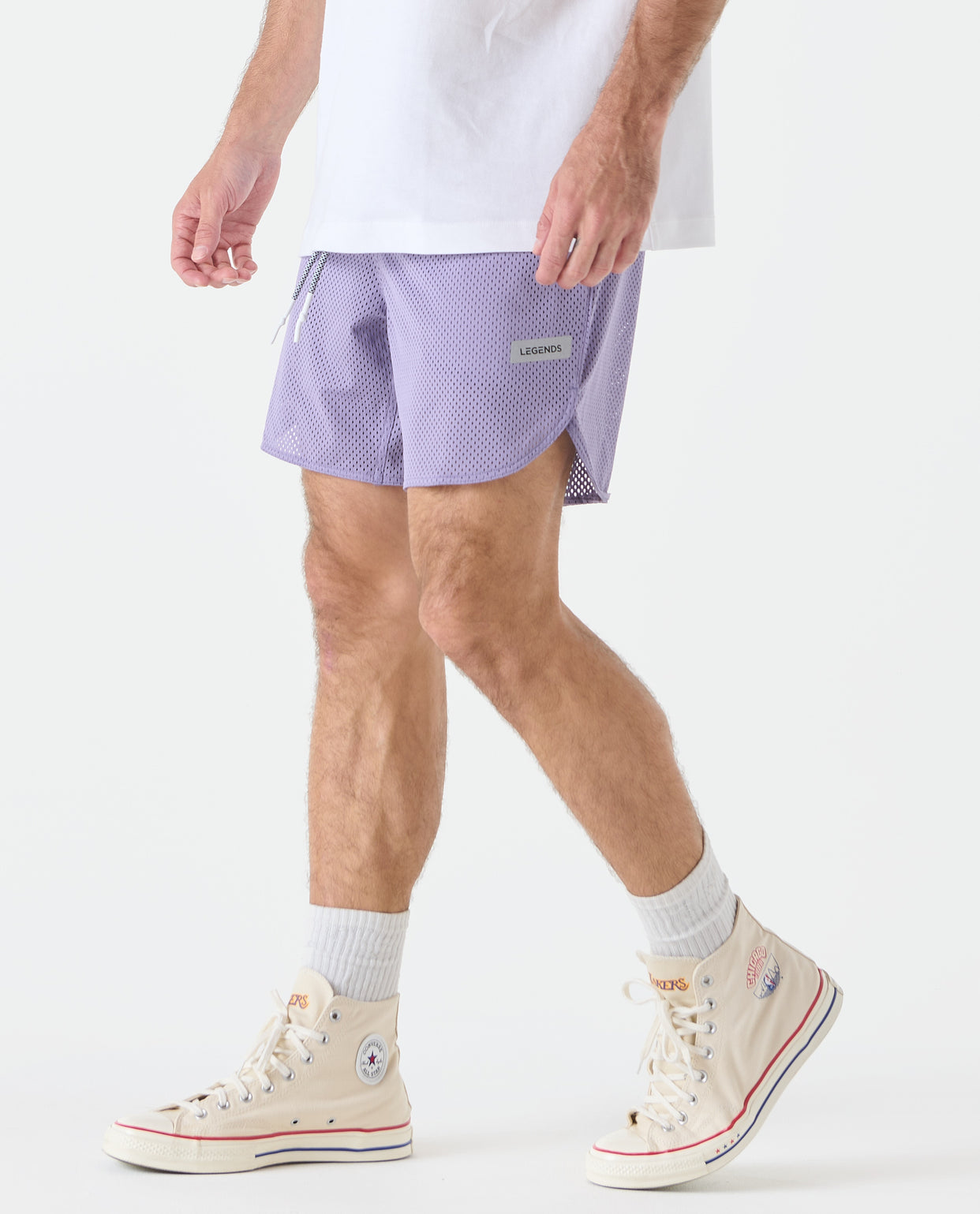 Luka Mesh Short Violet Sky