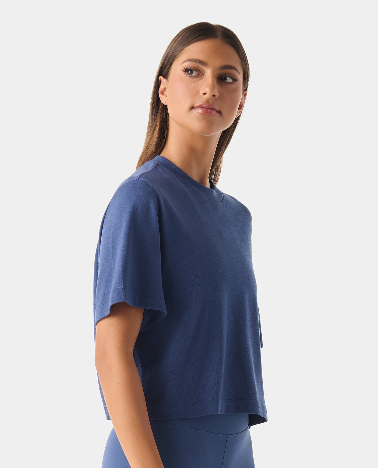 Milo Cropped Tee Dusk